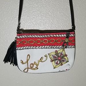 Brighton canvas Love bag